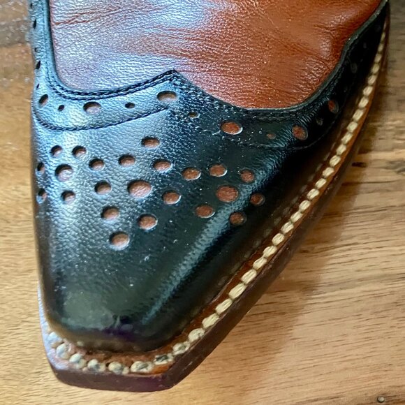 Vintage Old Gringo "Mariposa" Cowgirl Boots 9B - Picture 7 of 15